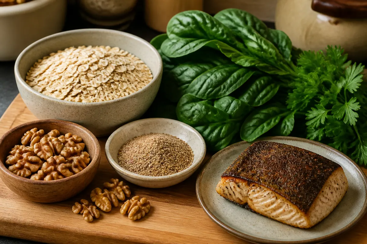 Heart and cholesterol kitchen foods